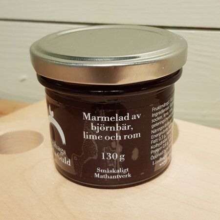 Björnbär, lime & rom - Marmelad