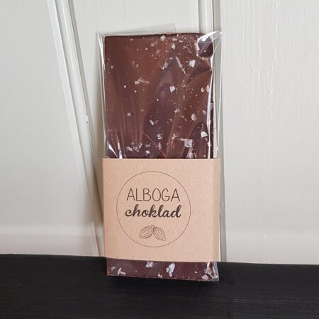 Mörk Choklad (70%) med havssalt - chokladkaka