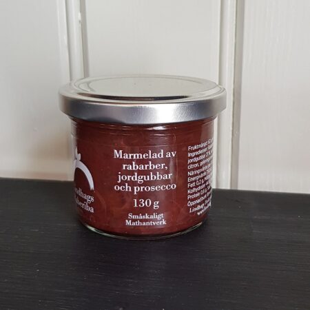 Rabarber & Jordgubb - Marmelad med Prosecco