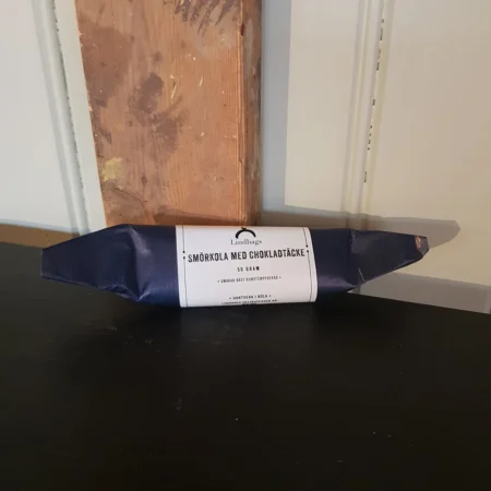 Smörkola med chokladöverdrag